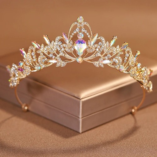 Baroque crystal tiaras - baroque,