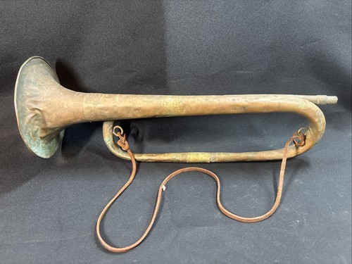 Vintage bugle see photos - as, is