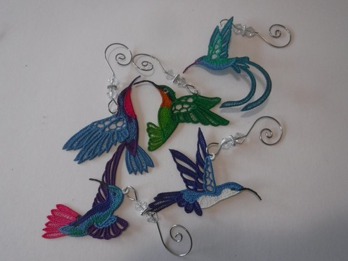 Lot lace hummingbirds - lot, of