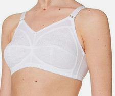 White Soft Full Cup Bra