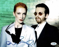 Musician Dave Stewart - Eurythmics Band Signed 10x8 Photo + ACOA Sweet Dreams