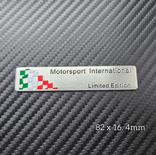 Italian Flag Motorsport Badge