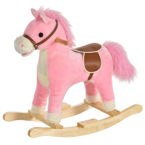 Homcom kids plush rocking - plush,