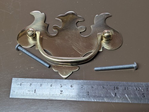 Brass drawer pulls - brass, cabinet