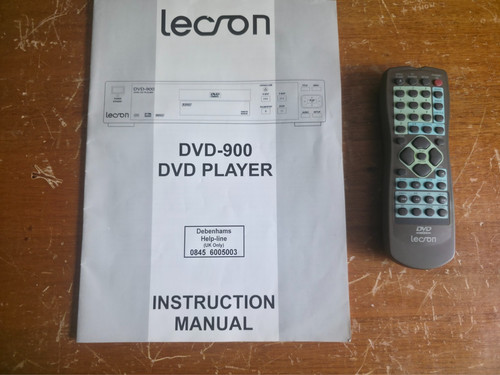Lecson dvd remote control - remote, &