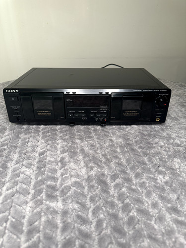 Sony stereo cassette deck - , tc