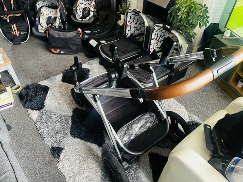 Cossato wow twin pushchair - cossato,