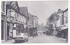 A c.1960's Post Card of High Street, Whitchurch, Salop.