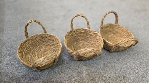 Set handmade straw - ​set, of