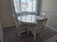 IKEA INGATORP Extendable Round