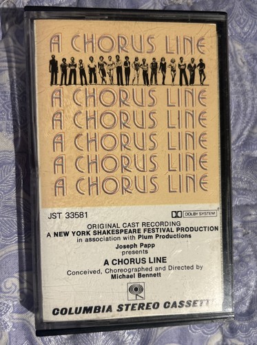 Chorus line cassette 1975 - cassette,