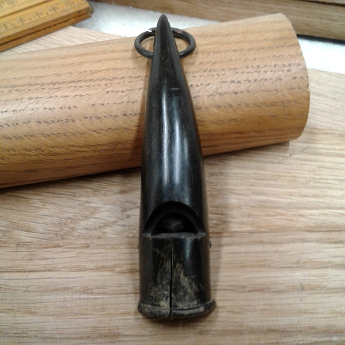 Vintage buffalo horn whistle - vintage,