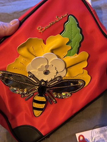 Braccialini bee keyring metal - bee,