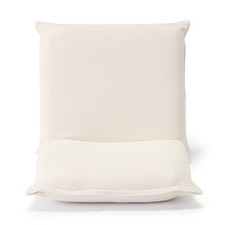 MUJI Floor Chair Small with 100% Cotton Cover Unbleached Machine washable
