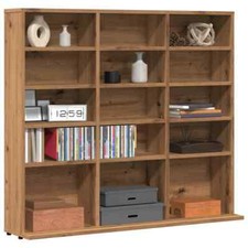 CD Cabinet Artisan Oak 100x23x89.5 cm Engineered Wood vidaXL