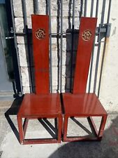 A pair of Oriental chairs