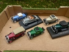 Bundle 5x 1:24 Diecast Car Models signature confederate Hudson 170s Mercedes 