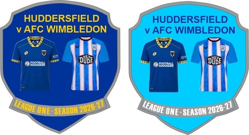 Huddersfield afc wimbledon - v,