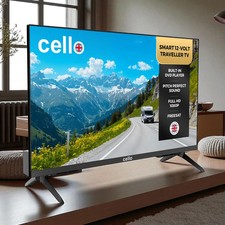CELLO C2725WSF-Trav 27" Smart Traveller 12- Volt LED TV, Caravan, HGV, Motorhome