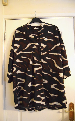 Masai brown patterned tunic - masai,