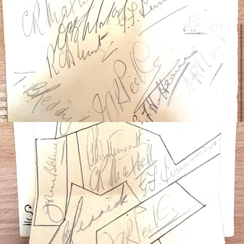 Autograph sheet sir julien - sheet,