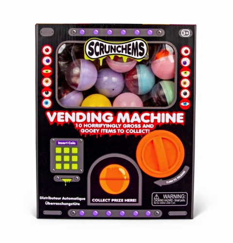 Scrunchems vending machine toy - vending,