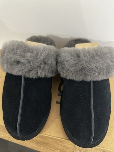 Ugg scuffette black grey - scuffette, ii