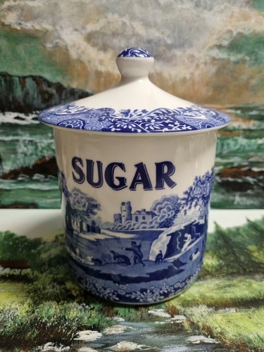Spode blue italian sugar - spode,