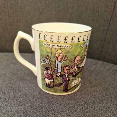 Vintage political mug - political, long