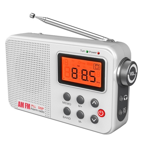 Retro radio battery - 1x(retro, battery/plug-in
