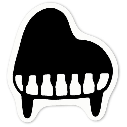 Grand piano white - white, vinyl
