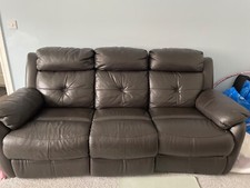 harveys black sofa 3 seater used