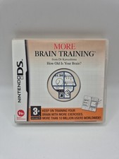 More Brain Training from Dr Kawashima: How Old Is Your Brain? DS NDS 2DS Gameboy