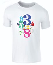 Numbers Day T Shirt Maths Day