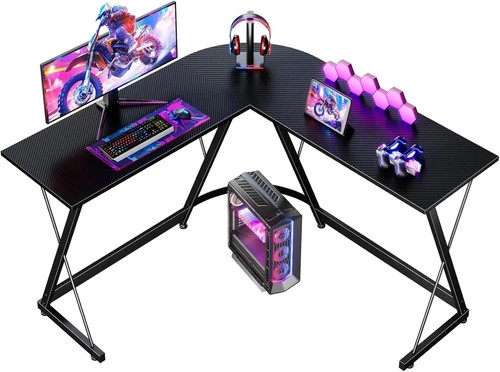 Shaped gaming desk - l,