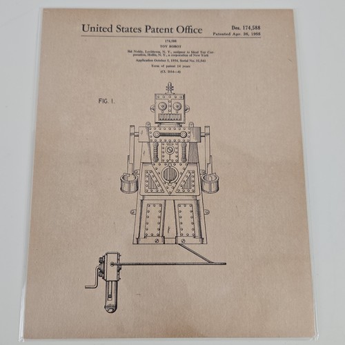1955 ideal toy - 1955, robot