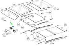 MERCEDES-BENZ E W212 SUNROOF