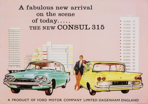 Ford consul 315 showroom - ford,