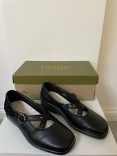 Hotter Melody Black Leather