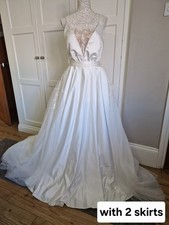 Elysian Bridal Ivory Satin