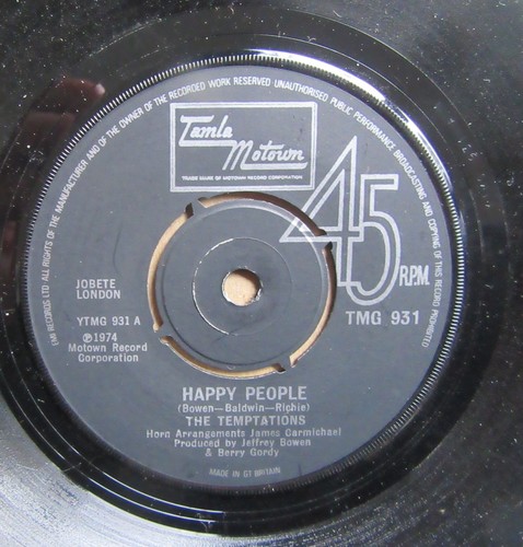 The temptations happy people - temptations,
