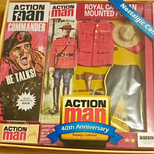 Action man am046 rcmp uniform - action,