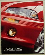 PONTIAC 1994 USA Range Car Sales Brochure FIREBIRD Trans Am GRAND PRIX Sunbird