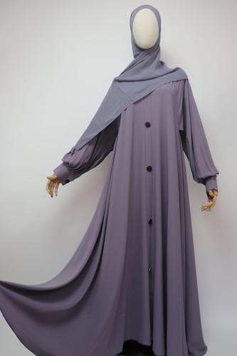 Dubai abaya closed cuffed - dubai,