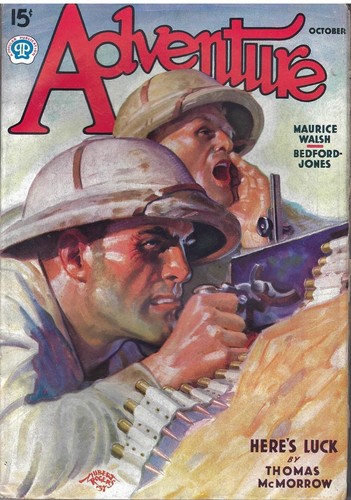 Adventure pulp magazine - adventure, us
