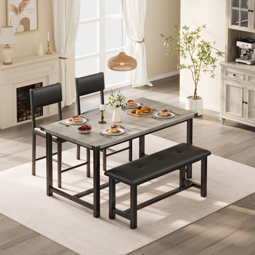 Piece dining table set - 4,