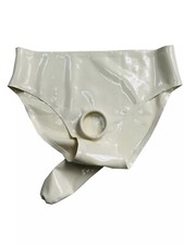 Rubber Latex Men's Briefs with