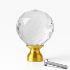 Crystal Cabinet Knobs 30mm