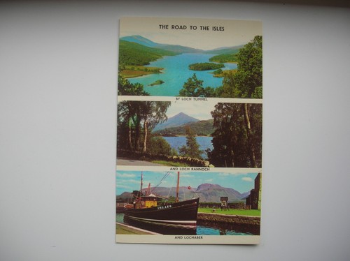 Road the isles postcard - to,