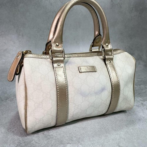 Gucci white gold - white, leather